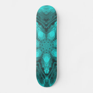 Aqua Star Kaleidoscope Skateboard