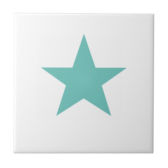 Aqua Star Tile (Front)