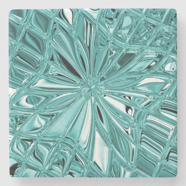 Aqua Stone Coaster (Front)