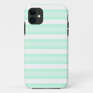 Aqua Stripe iPhone case