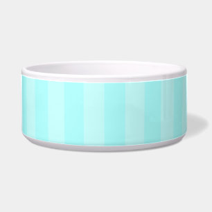 Aqua Stripes Pet Bowls