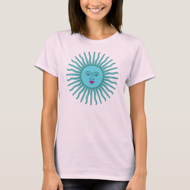 Aqua Sun Love t-shirt (Front)