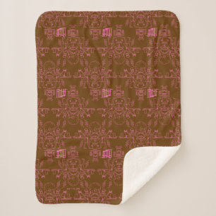 Aqua Teen Hunger Force Hieroglyphics Sherpa Blanket