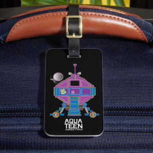 Aqua Teen Hunger Force Mooninites Car Luggage Tag
