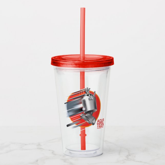 Aqua Teen Hunger Force Rabbot Acrylic Tumbler (Front)