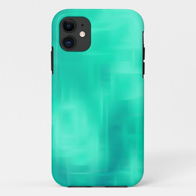 Aqua Texture iPhone case (Back)