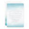Aqua Tides | Watercolor Wedding