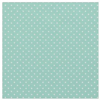 Aqua Tiny Dots Fabric