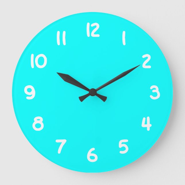Aqua Wall Clock (Front)