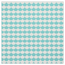 Aqua White Pattern Scales