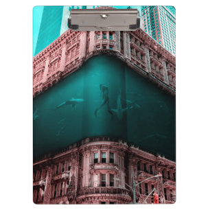 AquaBuilding Colourful Aquarium Clipboard