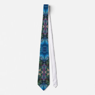 Aquadelia Fantasy Fractal Art Fashion Tie