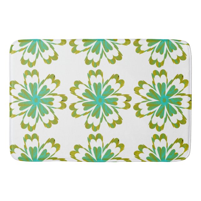 AquaFloral Bath Mat (Front)