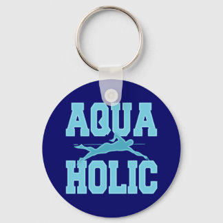 AQUAHOLIC KEY RING