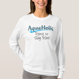 AquaHolic Ladies Long Sleeve T-Shirt