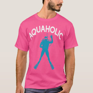 Aquaholic Scuba Diving Dive Instructors Rescue Div T-Shirt