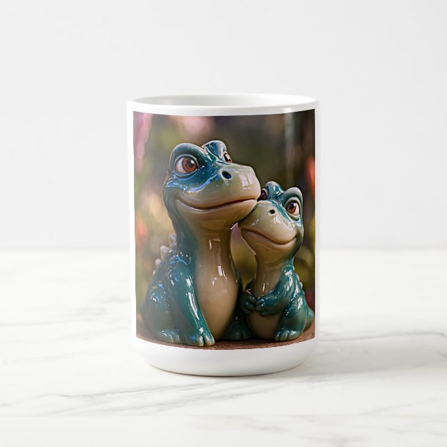 Aqualine Dino Sea Hug Coffee Mug (Center)