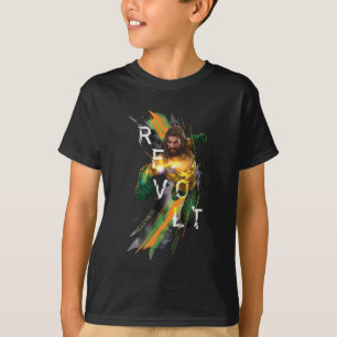 Aquaman Aquaman "Revolt" Refracted Graphic T-Shirt