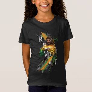 Aquaman Aquaman "Revolt" Refracted Graphic T-Shirt