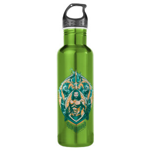 Aquaman Aquaman & Trenchers Graphic 710 Ml Water Bottle
