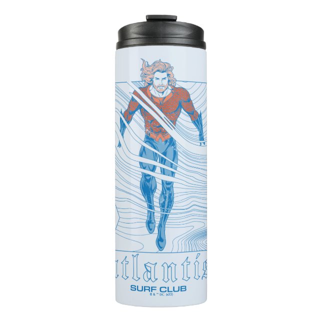 Aquaman - Atlantis Surf Club Thermal Tumbler (Front)