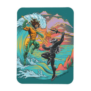 Aquaman & Black Manta Tidal Wave Magnet