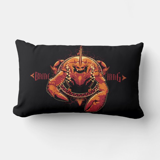 Aquaman | Brine King Graphic Lumbar Cushion (Front)