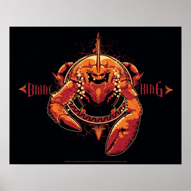Aquaman | Brine King Graphic Poster (Front)