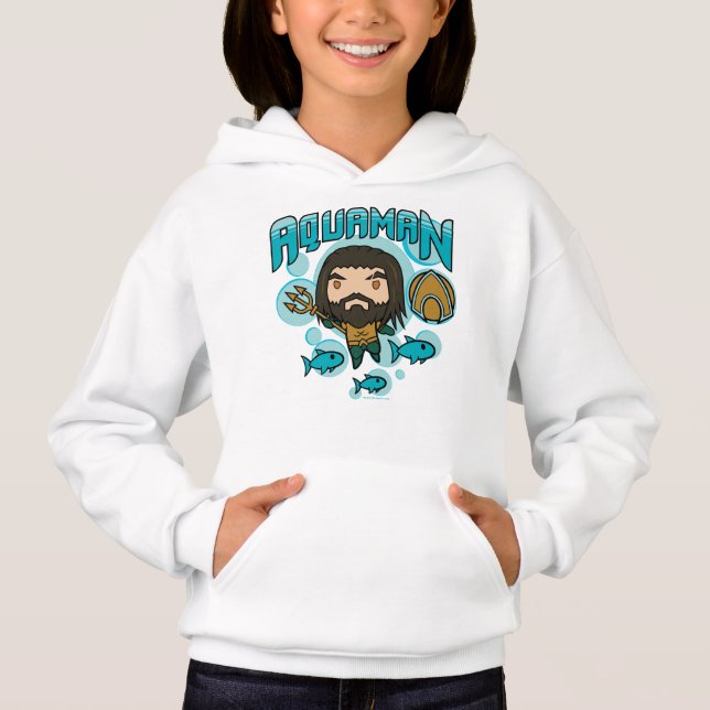 Aquaman | Chibi Aquaman Undersea Graphic (Front)