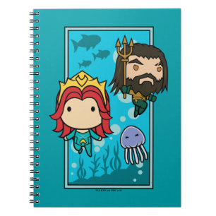 Aquaman Chibi Mera & Aquaman Undersea Graphic Notebook