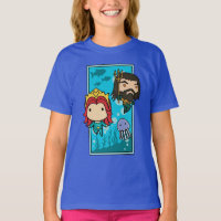 Aquaman | Chibi Mera & Aquaman Undersea Graphic