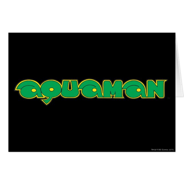 Aquaman Green Logo (Front Horizontal)