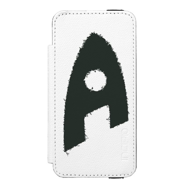 Aquaman Grunge 'A' Incipio iPhone Wallet Case (Folio Front)