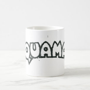 Aquaman Grunge Black Logo 2 Coffee Mug