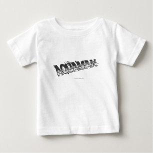 Aquaman Grunge Stripe Logo Baby T-Shirt