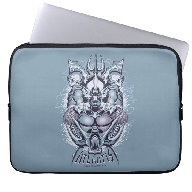 Aquaman | King Orm of Atlantis Graphic Laptop Sleeve (Front)