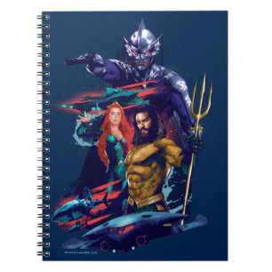 Aquaman   King Orm Versus Mera & Aquaman Notebook