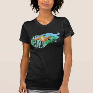 Aquaman Leaps Left T-Shirt