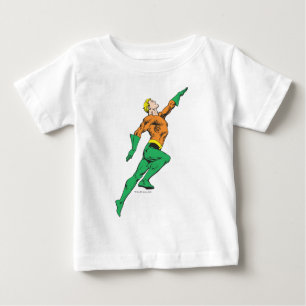 Aquaman Leaps Up Baby T-Shirt