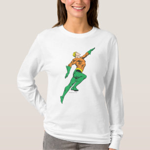 Aquaman Leaps Up T-Shirt