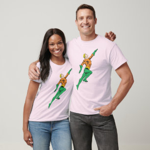 Aquaman Leaps Up T-Shirt