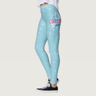 Aquaman | "Let The Current Guide You" Logo Graphic Leggings