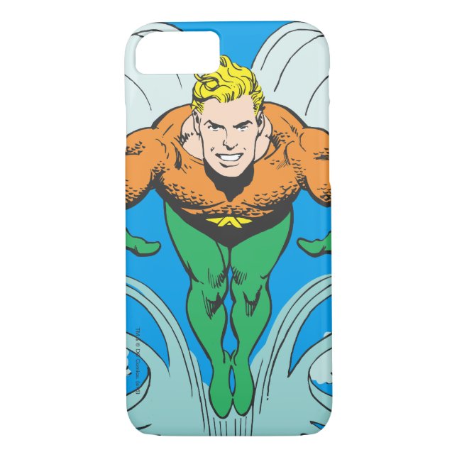 Aquaman Lunging Forward Case-Mate iPhone Case (Back)