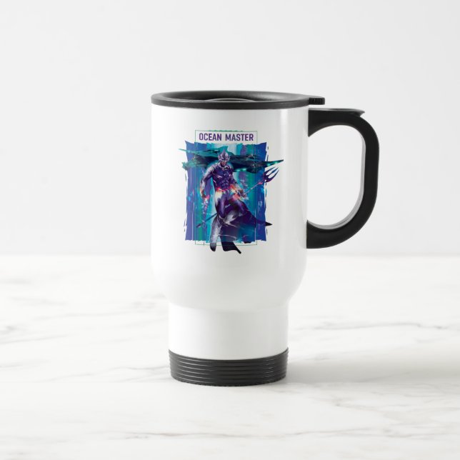 Aquaman | Ocean Master King Orm Refracted Graphic Travel Mug (Right)