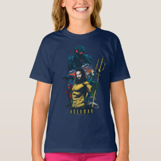 Aquaman | Orin, Mera, and Black Manta Graphic T-Shirt