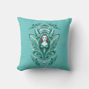 Aquaman Ornate Mera Graphic Cushion