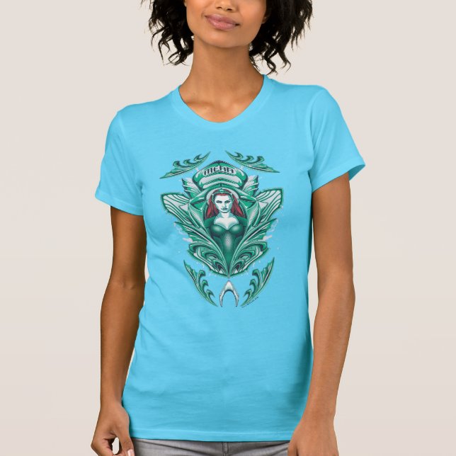 Aquaman | Ornate Mera Graphic T-Shirt (Front)