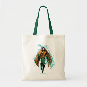 Aquaman Prince Orin With Aquaman Logo Tote Bag