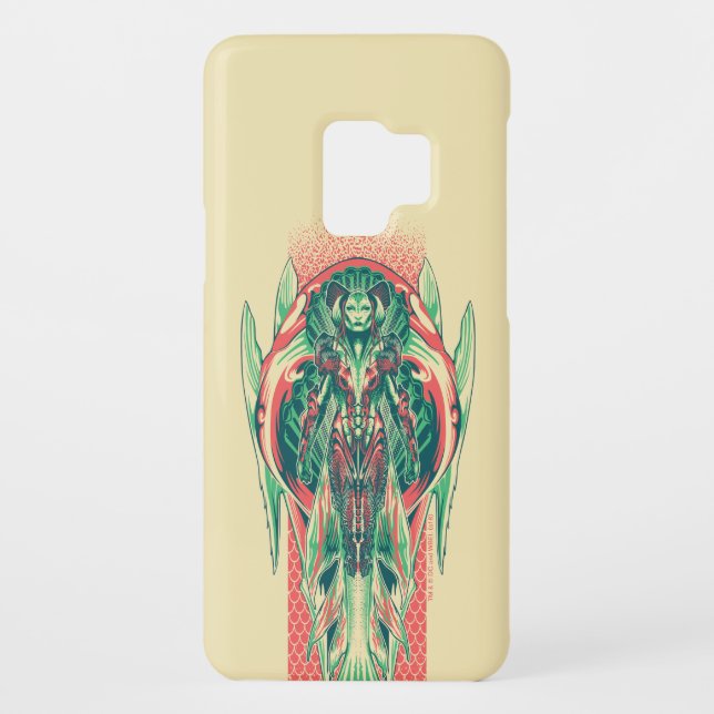 Aquaman | Queen Fisherman Art Nouveau Panel Case-Mate Samsung Galaxy Case (Back)