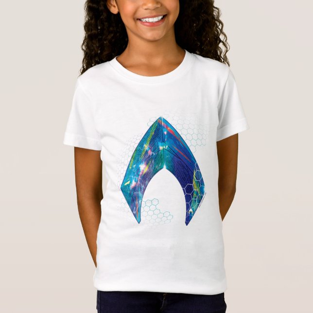 Aquaman | Refracted Aquaman Logo T-Shirt (Front)